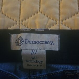 Democracy Dark Blue Women's Jeans - Classic Indigo Finish